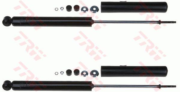 TRW JGE217T Rear oil and gas suspension shock absorber JGE217T: Buy near me in Poland at 2407.PL - Good price!