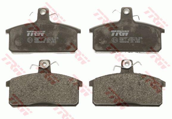 TRW GDB3202 TRW COTEC disc brake pads, set GDB3202: Buy near me in Poland at 2407.PL - Good price!
