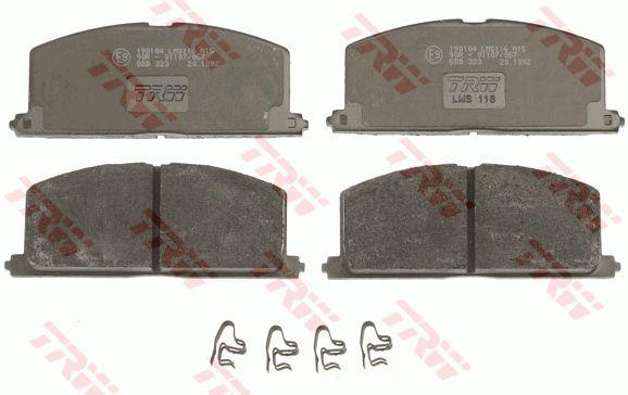 TRW COTEC disc brake pads, set TRW GDB323