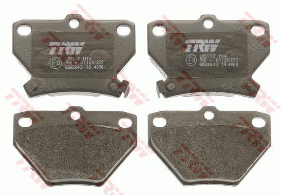 TRW GDB3243 TRW COTEC disc brake pads, set GDB3243: Buy near me at 2407.PL in Poland at an Affordable price!