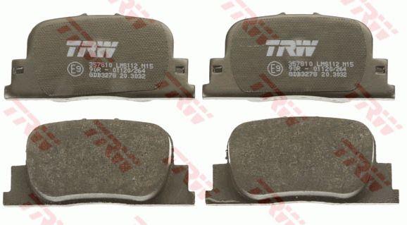 TRW GDB3278 TRW COTEC disc brake pads, set GDB3278: Buy near me in Poland at 2407.PL - Good price!