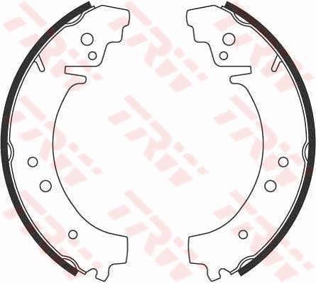 TRW GS8222 Brake shoe set GS8222: Buy near me at 2407.PL in Poland at an Affordable price!
