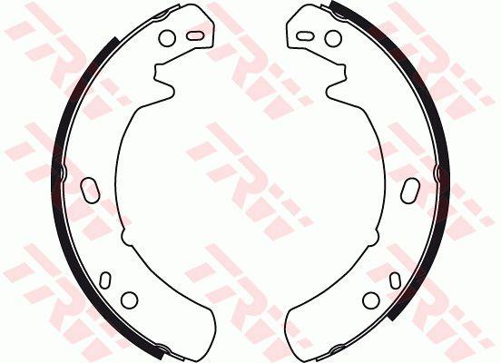 TRW GS8429 Parking brake shoes GS8429: Buy near me in Poland at 2407.PL - Good price!
