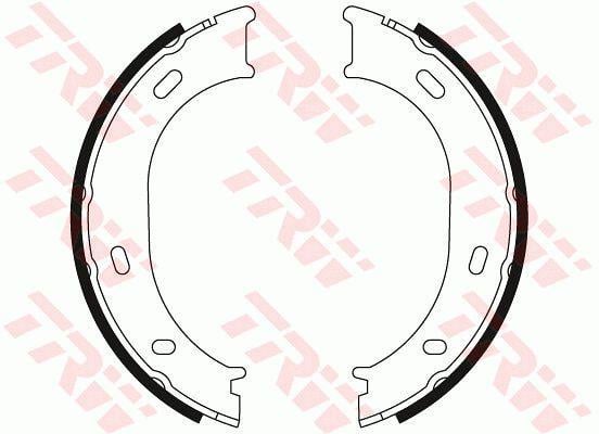TRW GS8433 Parking brake shoes GS8433: Buy near me in Poland at 2407.PL - Good price!