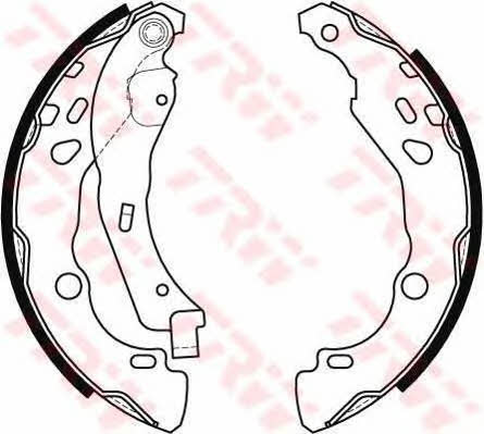 TRW GS8455 Brake shoe set GS8455: Buy near me at 2407.PL in Poland at an Affordable price!