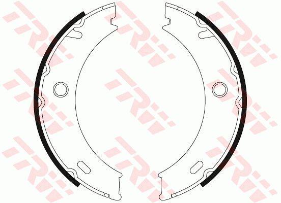 TRW GS8466 Parking brake shoes GS8466: Buy near me in Poland at 2407.PL - Good price!
