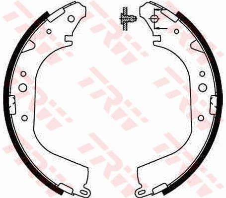 TRW GS8502 Brake shoe set GS8502: Buy near me at 2407.PL in Poland at an Affordable price!