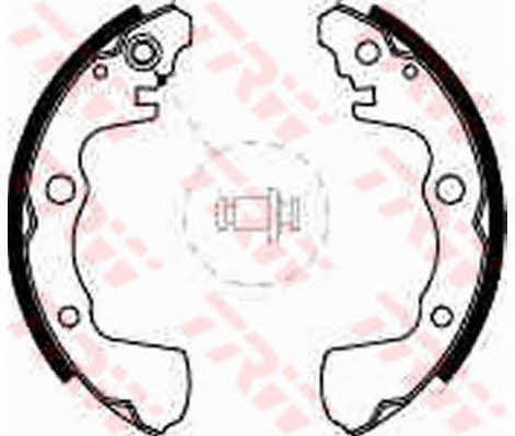 TRW GS8508 Колодки тормозные барабанные, комплект GS8508: Отличная цена - Купить в Польше на 2407.PL!