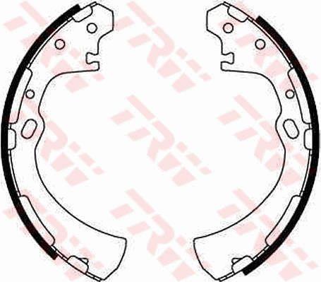 TRW GS8512 Brake shoe set GS8512: Buy near me at 2407.PL in Poland at an Affordable price!