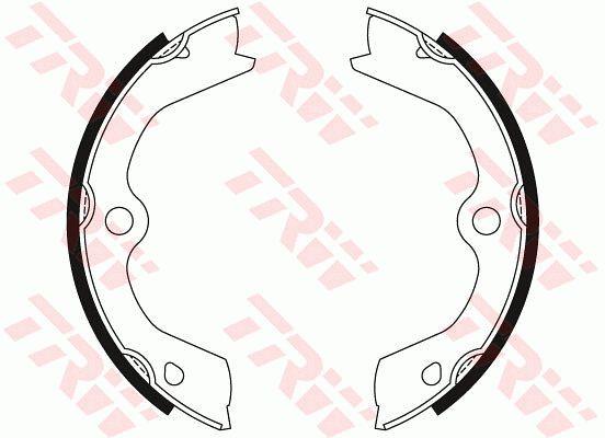 TRW GS8606 Parking brake shoes GS8606: Buy near me in Poland at 2407.PL - Good price!