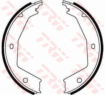TRW GS8668 Parking brake shoes GS8668: Buy near me at 2407.PL in Poland at an Affordable price!