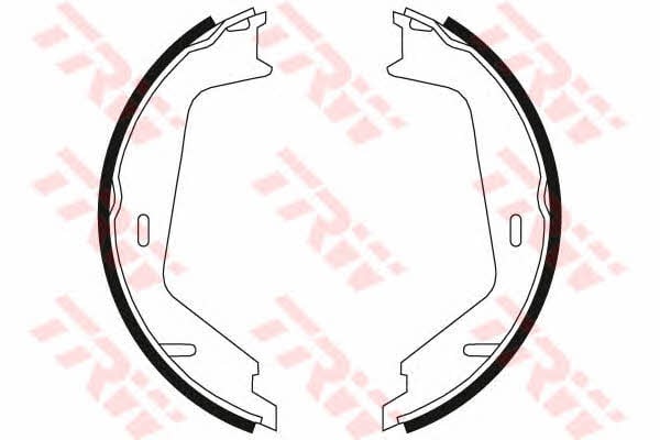 TRW GS8674 Parking brake shoes GS8674: Buy near me in Poland at 2407.PL - Good price!