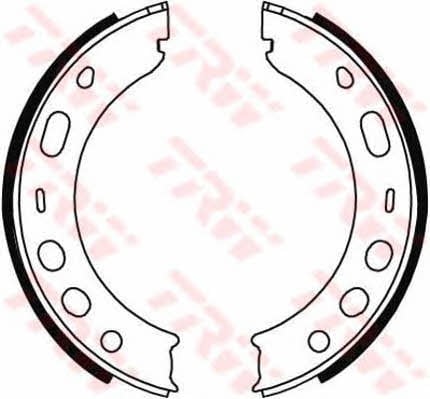 TRW GS8706 Parking brake shoes GS8706: Buy near me in Poland at 2407.PL - Good price!