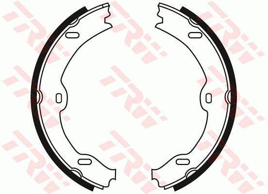 TRW GS8721 Колодки тормозные стояночного тормоза GS8721: Отличная цена - Купить в Польше на 2407.PL!