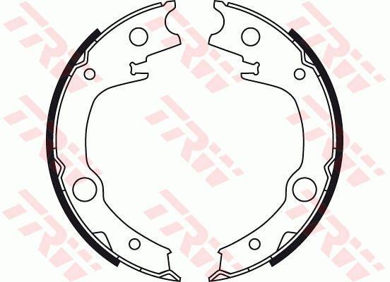 TRW GS8723 Parking brake shoes GS8723: Buy near me in Poland at 2407.PL - Good price!