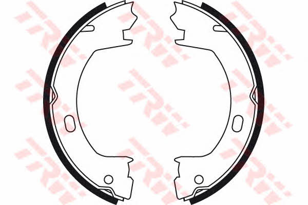 TRW GS8728 Parking brake shoes GS8728: Buy near me in Poland at 2407.PL - Good price!