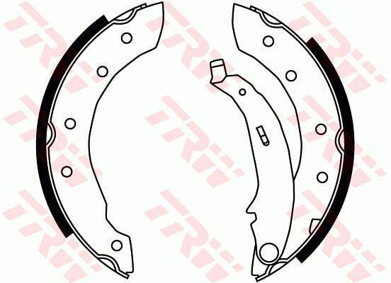 TRW GS8729 Brake shoe set GS8729: Buy near me at 2407.PL in Poland at an Affordable price!