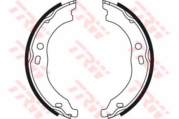 TRW GS8744 Parking brake shoes GS8744: Buy near me in Poland at 2407.PL - Good price!