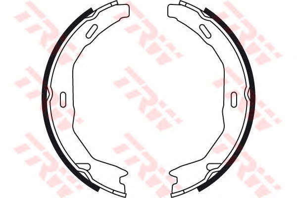 TRW GS8745 Parking brake shoes GS8745: Buy near me in Poland at 2407.PL - Good price!