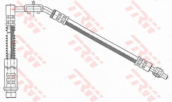 TRW PHD257 Bremsschlauch PHD257: Kaufen Sie zu einem guten Preis in Polen bei 2407.PL!