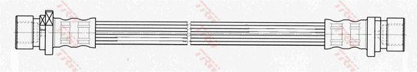 TRW PHA505 Przewód hamulcowy elastyczny PHA505: Dobra cena w Polsce na 2407.PL - Kup Teraz!