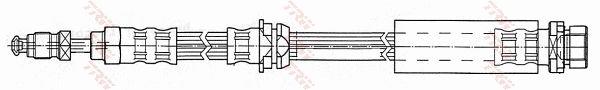 TRW PHB438 Brake Hose PHB438: Buy near me in Poland at 2407.PL - Good price!