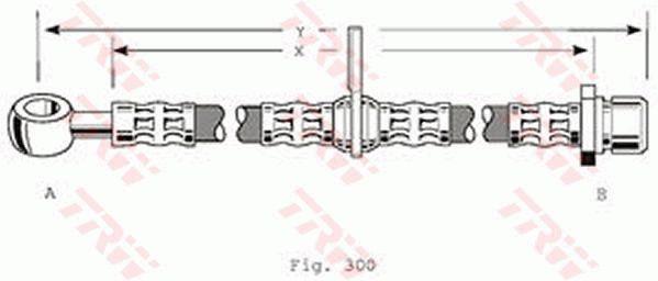 TRW PHD191 Brake Hose PHD191: Buy near me in Poland at 2407.PL - Good price!