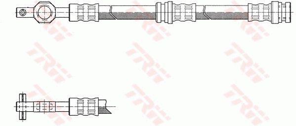 TRW PHD736 Przewód hamulcowy elastyczny PHD736: Dobra cena w Polsce na 2407.PL - Kup Teraz!
