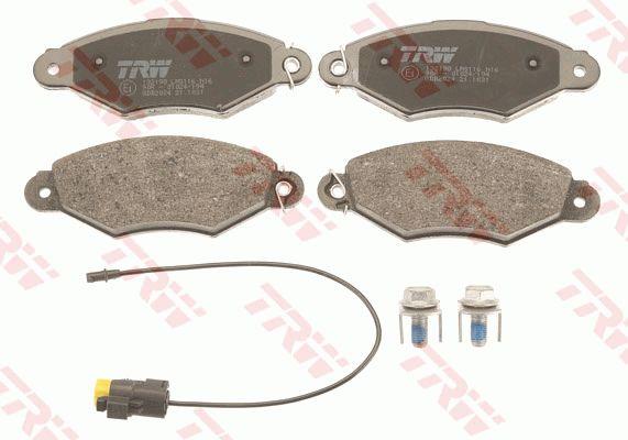 TRW GDB2024 TRW COTEC disc brake pads, set GDB2024: Buy near me in Poland at 2407.PL - Good price!