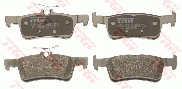 TRW GDB2055 TRW COTEC disc brake pads, set GDB2055: Buy near me in Poland at 2407.PL - Good price!