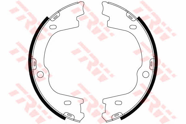 TRW GS8803 Parking brake shoes GS8803: Buy near me in Poland at 2407.PL - Good price!