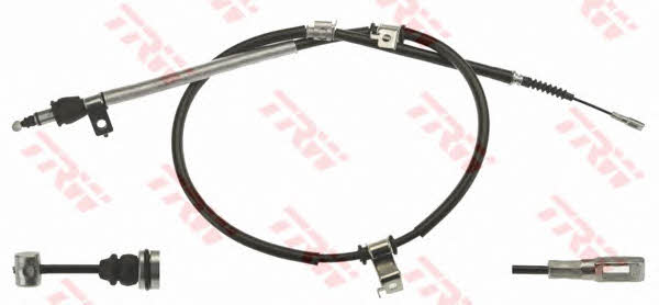 TRW GCH661 Parking brake cable, right GCH661: Buy near me in Poland at 2407.PL - Good price!
