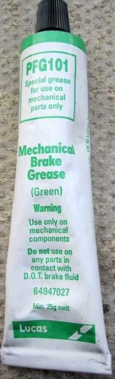 TRW PFG101 Grease for brake systems, 25 g PFG101: Buy near me in Poland at 2407.PL - Good price!