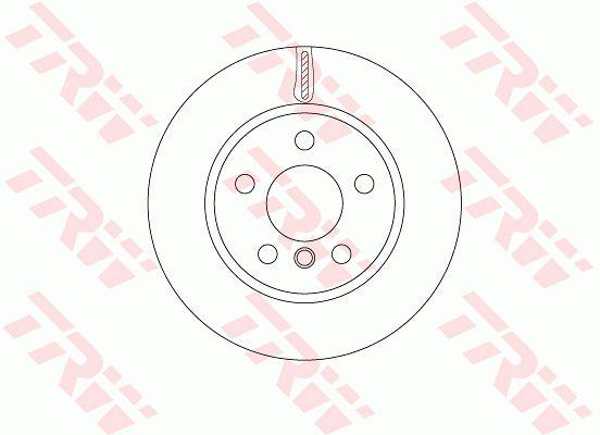 TRW DF6799 Wentylowana przednia tarcza hamulcowa DF6799: Dobra cena w Polsce na 2407.PL - Kup Teraz!