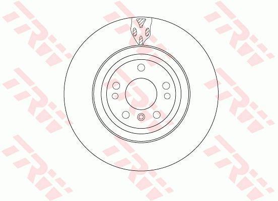 TRW DF6833S Wentylowana przednia tarcza hamulcowa DF6833S: Dobra cena w Polsce na 2407.PL - Kup Teraz!
