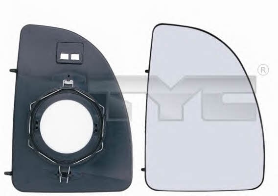 TYC 305-0090-1 Left side mirror insert 30500901: Buy near me in Poland at 2407.PL - Good price!