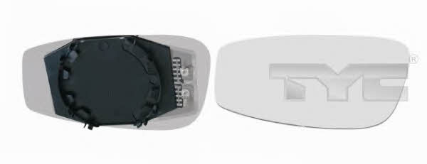 TYC 309-0053-1 Side mirror insert, right 30900531: Buy near me at 2407.PL in Poland at an Affordable price!