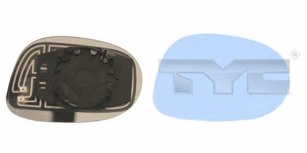 TYC 309-0099-1 Side mirror insert, right 30900991: Buy near me in Poland at 2407.PL - Good price!