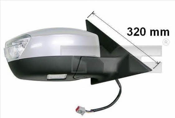 TYC 310-0125 Rearview mirror external right 3100125: Buy near me in Poland at 2407.PL - Good price!