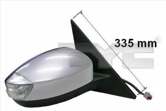 TYC 310-0127 Rearview mirror external right 3100127: Buy near me in Poland at 2407.PL - Good price!
