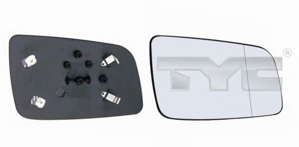 TYC 325-0016-1 Left side mirror insert 32500161: Buy near me in Poland at 2407.PL - Good price!