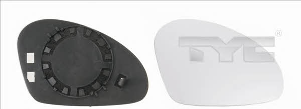 TYC 331-0043-1 Side mirror insert, right 33100431: Buy near me in Poland at 2407.PL - Good price!