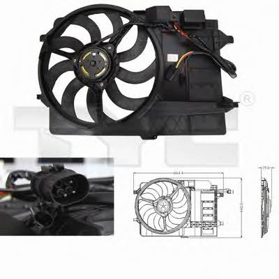 TYC 803-0002 Hub, engine cooling fan wheel 8030002: Buy near me in Poland at 2407.PL - Good price!