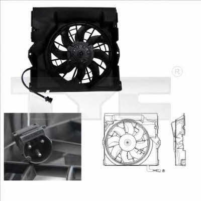 TYC 803-0009 Hub, engine cooling fan wheel 8030009: Buy near me in Poland at 2407.PL - Good price!