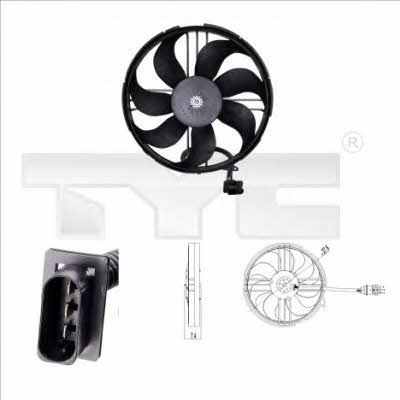 TYC 837-0018 Hub, engine cooling fan wheel 8370018: Buy near me in Poland at 2407.PL - Good price!