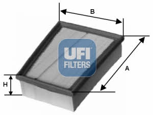 Ufi 30.557.00 Air filter 3055700: Buy near me in Poland at 2407.PL - Good price!