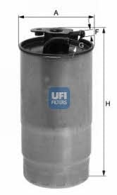 Ufi 24.427.00 Fuel filter 2442700: Buy near me at 2407.PL in Poland at an Affordable price!