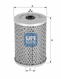 Ufi 25.405.00 Oil Filter 2540500: Buy near me in Poland at 2407.PL - Good price!