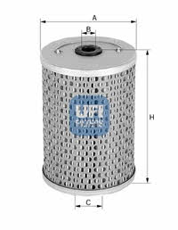 Ufi 25.474.00 Oil Filter 2547400: Buy near me at 2407.PL in Poland at an Affordable price!