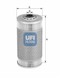 Ufi 25.589.00 Oil Filter 2558900: Buy near me at 2407.PL in Poland at an Affordable price!